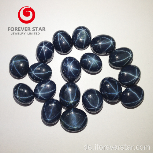 Großer Stock Blue Star Natural Saphhire Edelstein